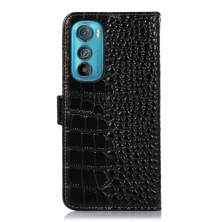 Crocodile Top Layer Cowhide Leather Phone Case, For Motorola Edge 30 5G, For Motorola Moto G Stylus 5G 2022, For Nokia C2 2nd Edition, For Nokia C21 Plus, For Nokia C21, For Nokia C200