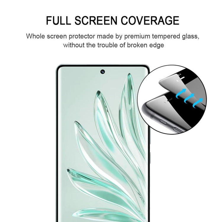 3D Curved Edge Full Screen Tempered Glass Film, For Honor 70 (1 PC)