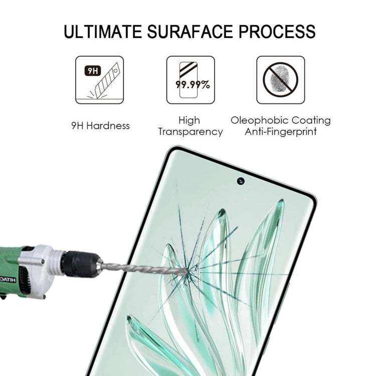 3D Curved Edge Full Screen Tempered Glass Film, For Honor 70 (1 PC)