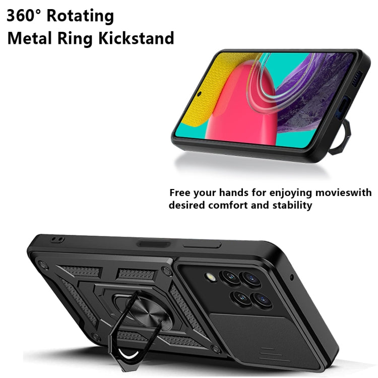 Sliding Camera Cover Design TPU + PC Phone Case, For OnePlus Nord N20 5G, For Samsung Galaxy M53 5G