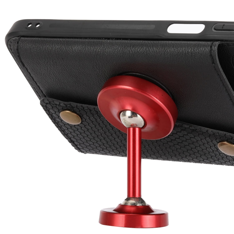 Double Buckle Card Slots Magnetic Phone Case, For Xiaomi Redmi Note 11 Pro, For Xiaomi Redmi Note 11 /Note 11S 4G