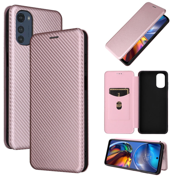 Carbon Fiber Texture Magnetic Horizontal Flip Leather Phone Case, For Motorola Moto E32 4G, For Motorola Moto G52/G82, For Xiaomi Redmi Note 11 Pro, For Xiaomi 12 Lite, For Xiaomi Poco F4 GT/Redmi K50 Gaming