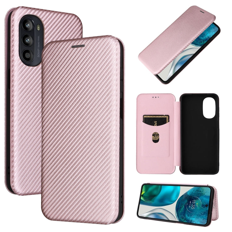 Carbon Fiber Texture Magnetic Horizontal Flip Leather Phone Case, For Motorola Moto E32 4G, For Motorola Moto G52/G82, For Xiaomi Redmi Note 11 Pro, For Xiaomi 12 Lite, For Xiaomi Poco F4 GT/Redmi K50 Gaming