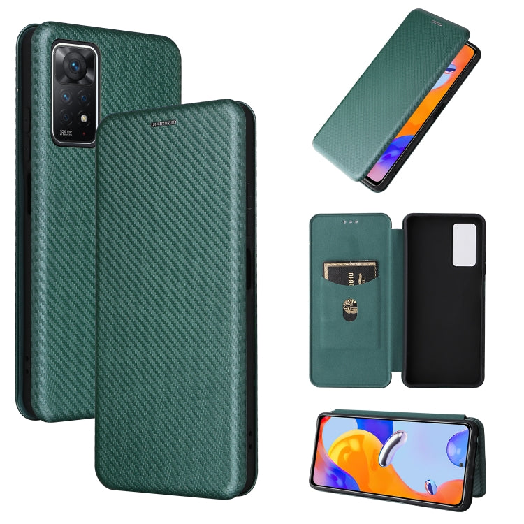 Carbon Fiber Texture Magnetic Horizontal Flip Leather Phone Case, For Motorola Moto E32 4G, For Motorola Moto G52/G82, For Xiaomi Redmi Note 11 Pro, For Xiaomi 12 Lite, For Xiaomi Poco F4 GT/Redmi K50 Gaming