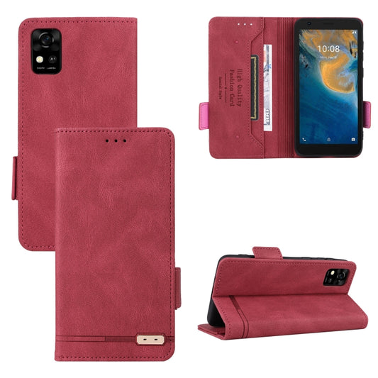 Magnetic Clasp Flip Leather Phone Case, For ZTE Biade A31