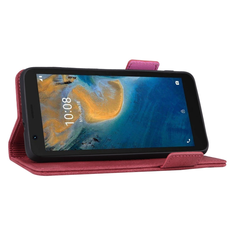 Magnetic Clasp Flip Leather Phone Case, For ZTE Biade A31