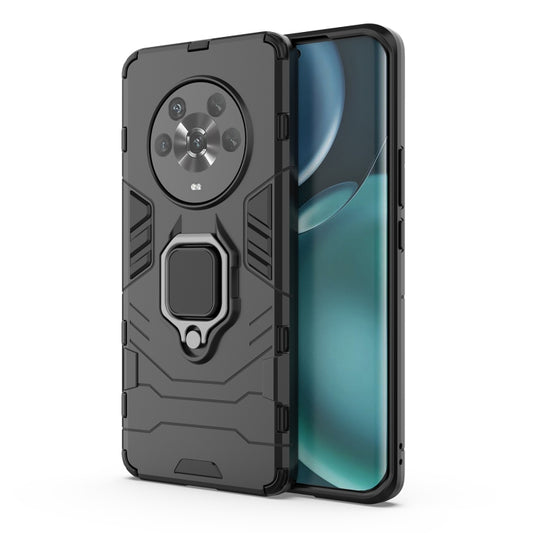 Shockproof PC + TPU Protective Phone Case with Magnetic Ring Holder, For Honor Magic4, For Honor Magic4 Pro