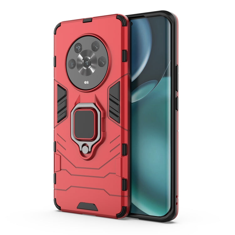 Shockproof PC + TPU Protective Phone Case with Magnetic Ring Holder, For Honor Magic4, For Honor Magic4 Pro