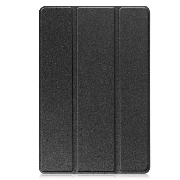 Custer Pure Color 3-Fold Holder Smart Leather Tablet Case, For Amazon Kindle Fire 7 2022, For Lenovo Tab M10 3rd Gen / TB328FU
