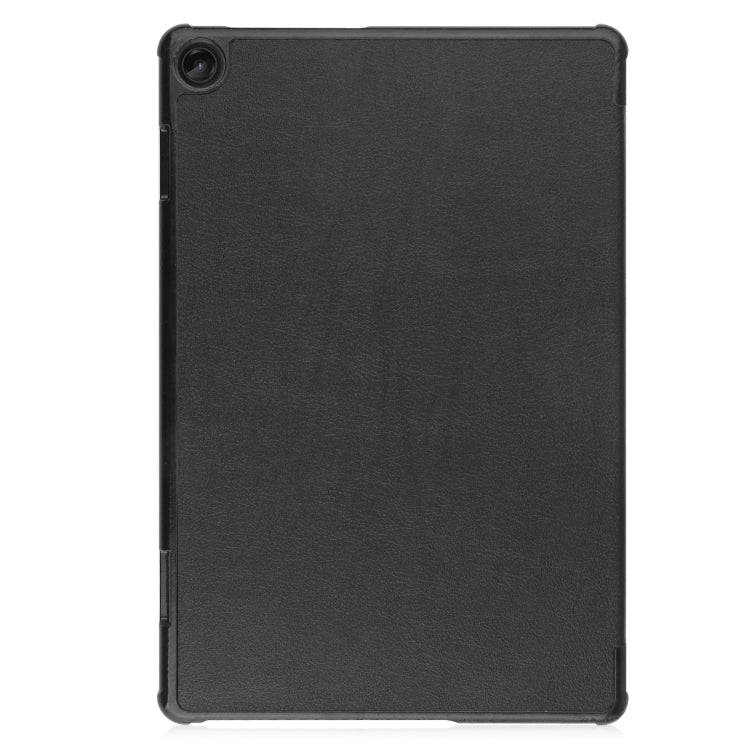 Custer Pure Color 3-Fold Holder Smart Leather Tablet Case, For Amazon Kindle Fire 7 2022, For Lenovo Tab M10 3rd Gen / TB328FU