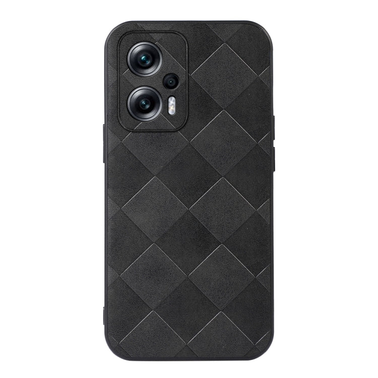 Weave Plaid PU Phone Case, For Honor 70 Pro / 70 Pro+, For Honor 70, For vivo S15, For Xiaomi Redmi Note 11T Pro, For Huawei Mate Xs 2