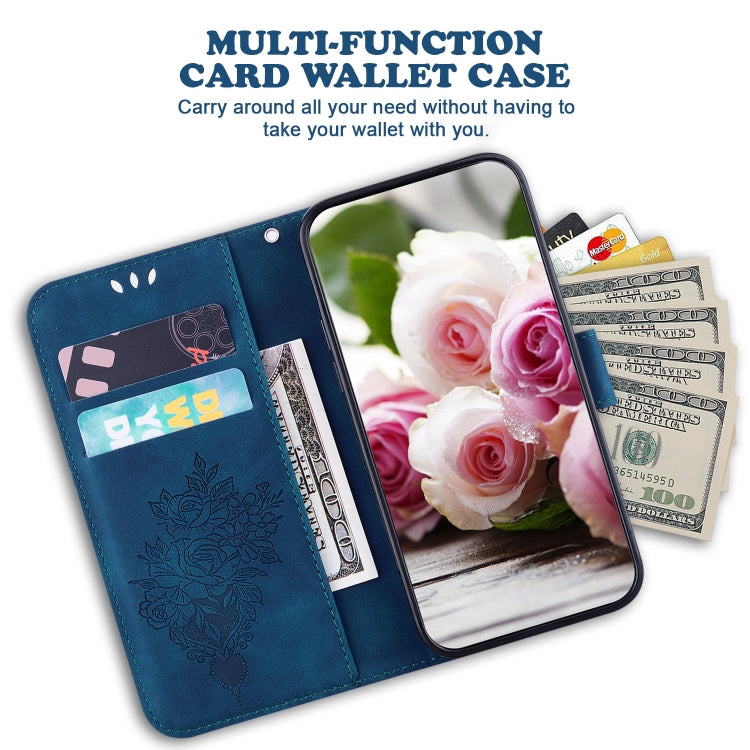 Butterfly Rose Embossed Leather Phone Case, For Samsung Galaxy A12 5G, For Samsung Galaxy A21s, For Samsung Galaxy A22 4G, For Samsung Galaxy A31, For Samsung Galaxy A32 4G, For Samsung Galaxy A32 5G, For Samsung Galaxy A42 5G