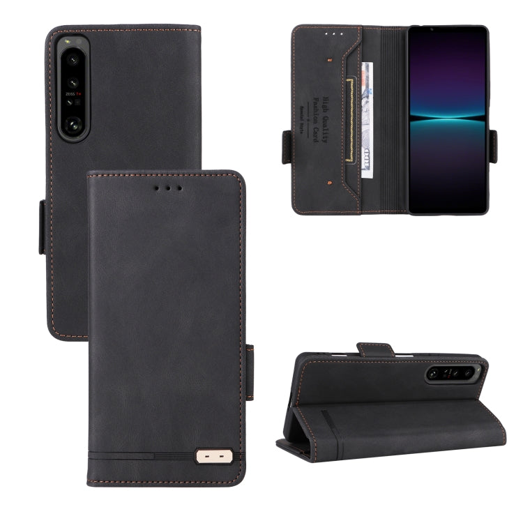 Magnetic Clasp Flip Leather Phone Case, For Sony Xperia 1 IV, For Sony Xperia 10 IV, For Sony Xperia Ace III, For Samsung Galaxy A22 5G, For Samsung Galaxy A53 5G, For Samsung Galaxy Z Fold2 5G, For Samsung Galaxy Z Fold3 5G