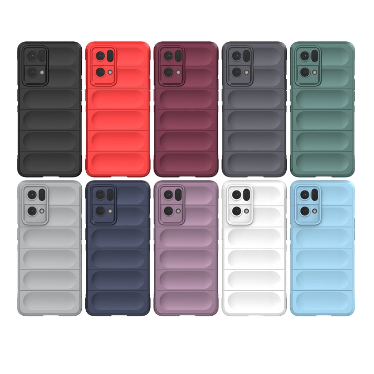 Magic Shield TPU + Flannel Phone Case, For OPPO Reno7 Pro 5G, For Realme 9 Pro, For OPPO Reno7 5G Global / Find X5 Lite, For vivo S12
