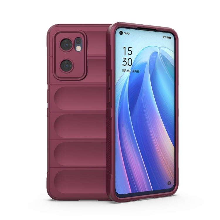 Magic Shield TPU + Flannel Phone Case, For OPPO Reno7 Pro 5G, For Realme 9 Pro, For OPPO Reno7 5G Global / Find X5 Lite, For vivo S12