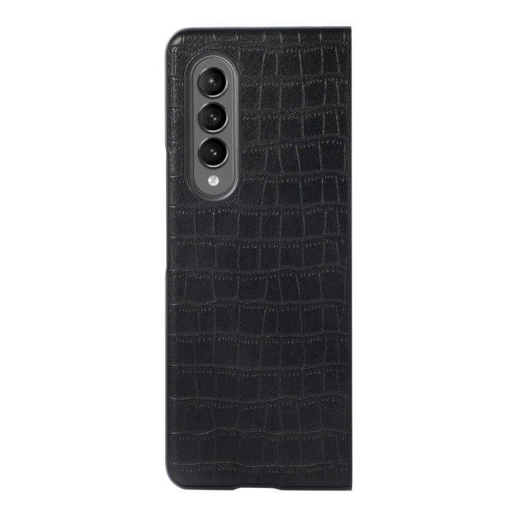 Crocodile Texture PU Leather Protective Phone Case, For Samsung Galaxy Z Fold4