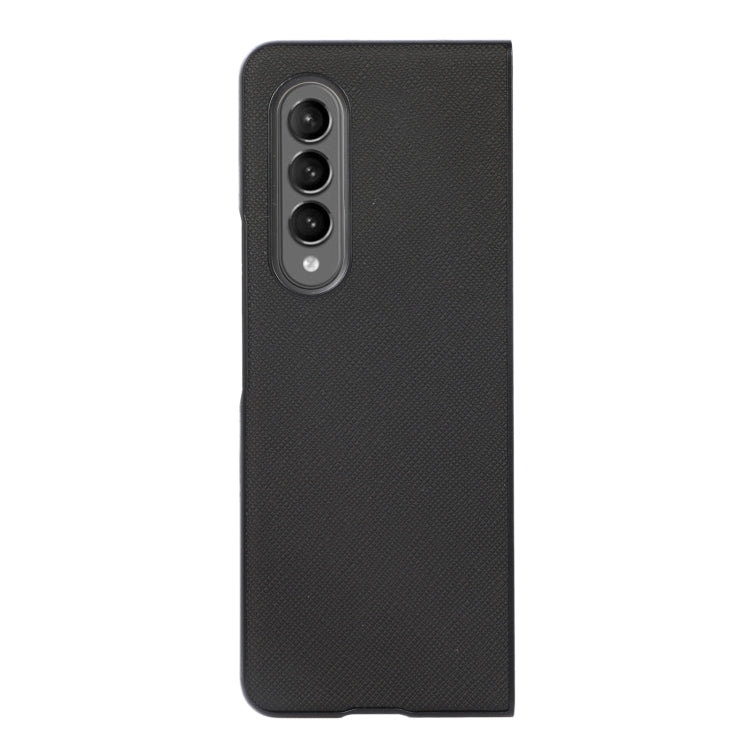 Cross Texture PU Leather Phone Case, For Samsung Galaxy Z Fold4