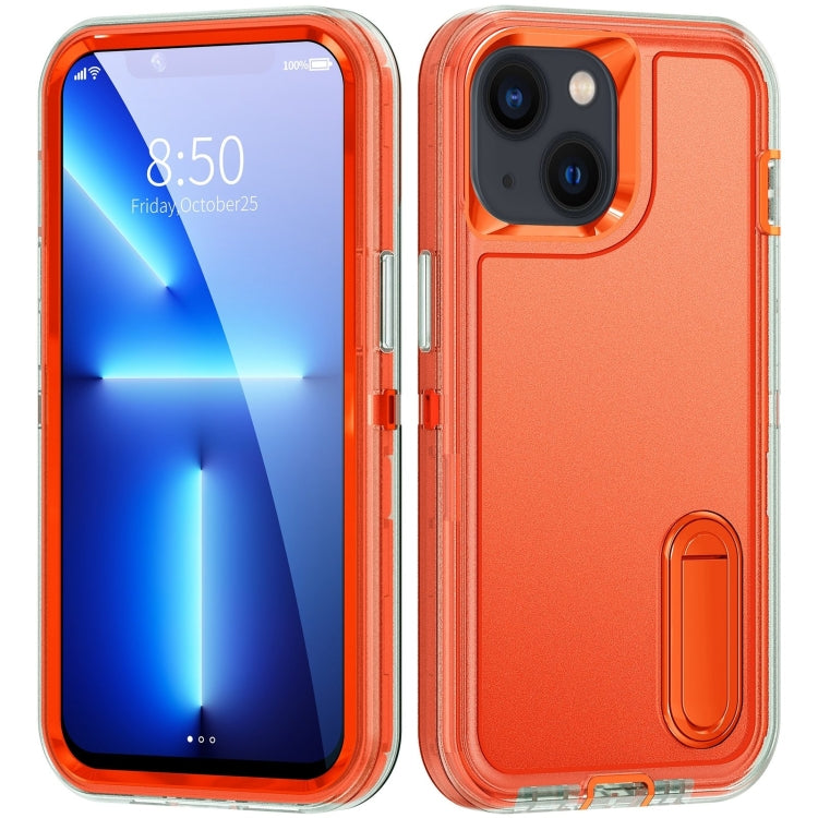 3 in 1 Rugged Holder Phone Case, For iPhone 14, For iPhone 14 Plus, For iPhone 14 Pro, For iPhone 14 Pro Max