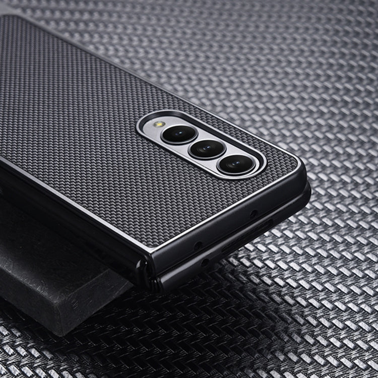 Nylon Cloth Texture Shockproof PC+TPU Phone Case, For Samsung Galaxy Z Fold4 5G