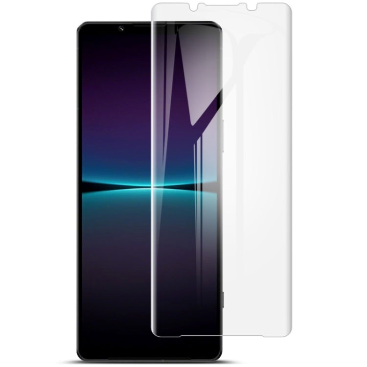 IMAK 0.15mm Curved Full Screen Protector Hydrogel Film Front Protector, For Sony Xperia 1 IV