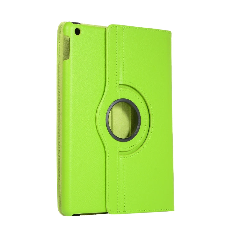 Litchi Texture 360 Degrees Rotation Leather Tablet Case with Holder, For Lenovo M10 Plus 3rd
