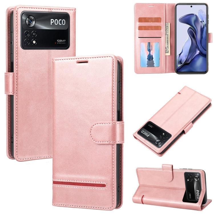 Classic Wallet Flip Leather Phone Case, For Xiaomi Poco F3 / K40 / K40 Pro, For Xiaomi Poco M4 Pro 4G, For Xiaomi Poco X3 NFC, For Xiaomi Poco X4 Pro 5G