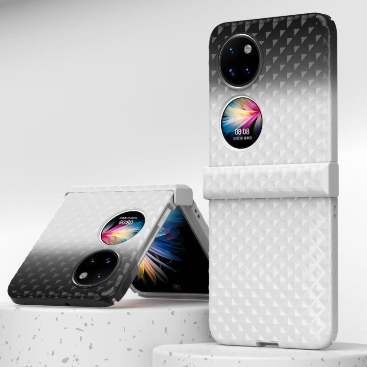 Rainbow Gradient Hinge Shockproof Phone Case, For Huawei P50 Pocket, For Samsung Galaxy Z Flip3 5G