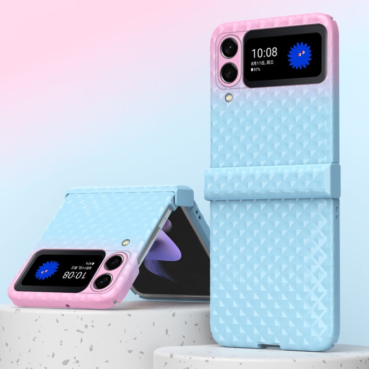 Rainbow Gradient Hinge Shockproof Phone Case, For Huawei P50 Pocket, For Samsung Galaxy Z Flip3 5G