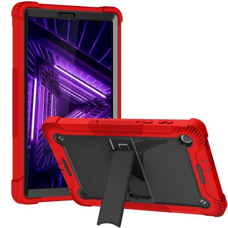 Silicone + PC Holder Shockproof Tablet Case, For Lenovo Tab M10 HD, For Lenovo Tab M10 Plus X606 10.3 inch