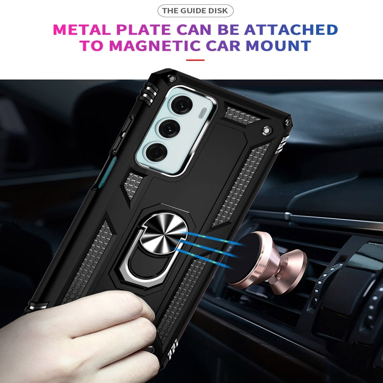 Shockproof TPU + PC Holder Phone Case, For Motorola Moto G200 5G, For Motorola Moto G52