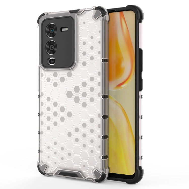 Shockproof Honeycomb PC + TPU Phone Case, For OPPO K10 5G China, For OPPO K10 Pro 5G China, For vivo S15e, For vivo S15 5G China, For vivo S15 Pro 5G China, For Samsung Galaxy M53 5G, For Xiaomi 12 Lite 5G Eurasian Ver, For OnePlus Ace 5G              ...
