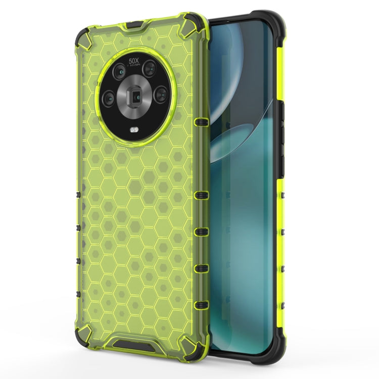 Shockproof Honeycomb PC + TPU Phone Case, For Honor Magic4