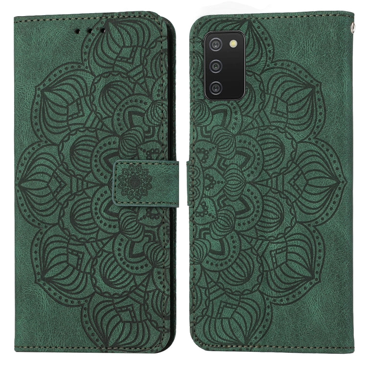 Mandala Embossed Flip Leather Phone Case, For Samsung Galaxy A01, For Samsung Galaxy A02s 164mm, For Samsung Galaxy A02s 166mm, For Samsung Galaxy A03s 164mm, For Samsung Galaxy A03s 166mm, For Samsung Galaxy A11, For Samsung Galaxy A12                ...
