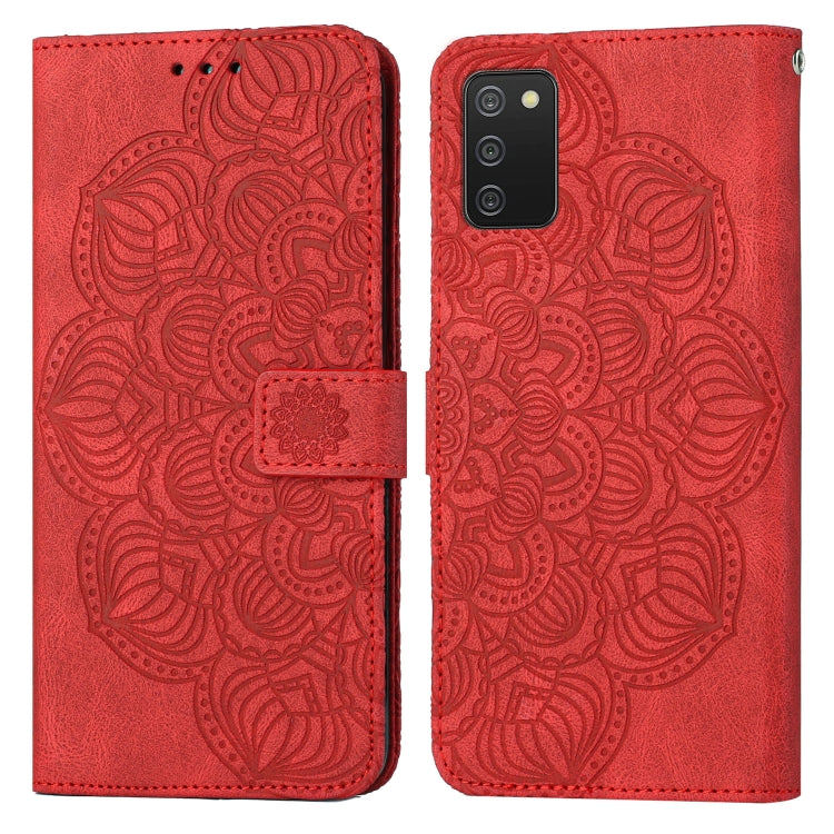 Mandala Embossed Flip Leather Phone Case, For Samsung Galaxy A01, For Samsung Galaxy A02s 164mm, For Samsung Galaxy A02s 166mm, For Samsung Galaxy A03s 164mm, For Samsung Galaxy A03s 166mm, For Samsung Galaxy A11, For Samsung Galaxy A12                ...