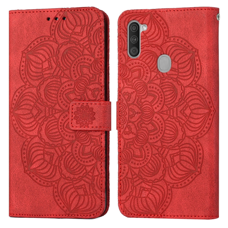 Mandala Embossed Flip Leather Phone Case, For Samsung Galaxy A01, For Samsung Galaxy A02s 164mm, For Samsung Galaxy A02s 166mm, For Samsung Galaxy A03s 164mm, For Samsung Galaxy A03s 166mm, For Samsung Galaxy A11, For Samsung Galaxy A12                ...