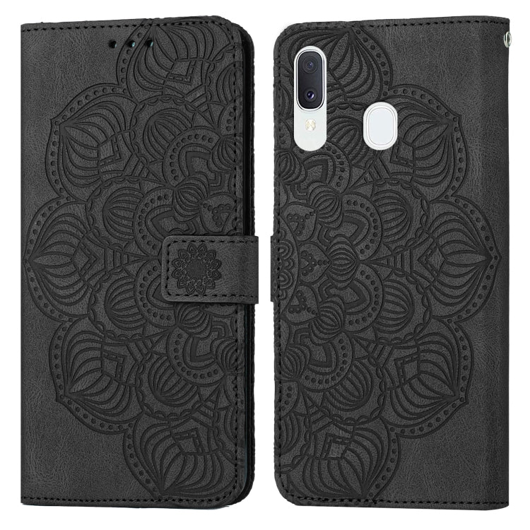 Mandala Embossed Flip Leather Phone Case, For Samsung Galaxy A20 / A30, For Samsung Galaxy A20e, For Samsung Galaxy A21s, For Samsung Galaxy A22 4G, For Samsung Galaxy A22 5G, For Samsung Galaxy A23, For Samsung Galaxy A31, For Samsung Galaxy A32 4G   ...