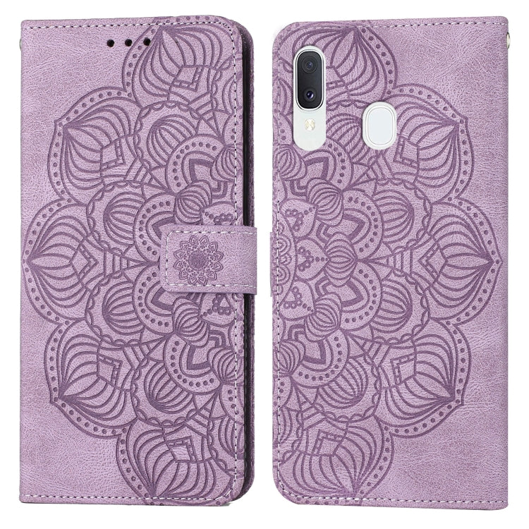 Mandala Embossed Flip Leather Phone Case, For Samsung Galaxy A20 / A30, For Samsung Galaxy A20e, For Samsung Galaxy A21s, For Samsung Galaxy A22 4G, For Samsung Galaxy A22 5G, For Samsung Galaxy A23, For Samsung Galaxy A31, For Samsung Galaxy A32 4G   ...