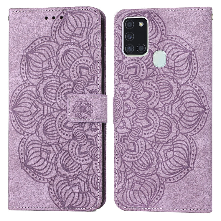 Mandala Embossed Flip Leather Phone Case, For Samsung Galaxy A20 / A30, For Samsung Galaxy A20e, For Samsung Galaxy A21s, For Samsung Galaxy A22 4G, For Samsung Galaxy A22 5G, For Samsung Galaxy A23, For Samsung Galaxy A31, For Samsung Galaxy A32 4G   ...