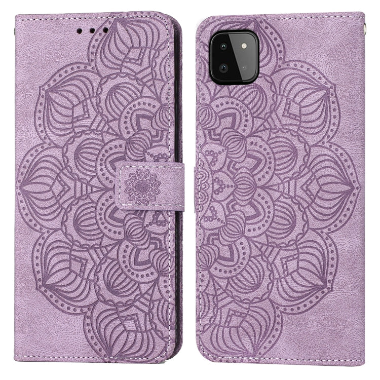 Mandala Embossed Flip Leather Phone Case, For Samsung Galaxy A20 / A30, For Samsung Galaxy A20e, For Samsung Galaxy A21s, For Samsung Galaxy A22 4G, For Samsung Galaxy A22 5G, For Samsung Galaxy A23, For Samsung Galaxy A31, For Samsung Galaxy A32 4G   ...
