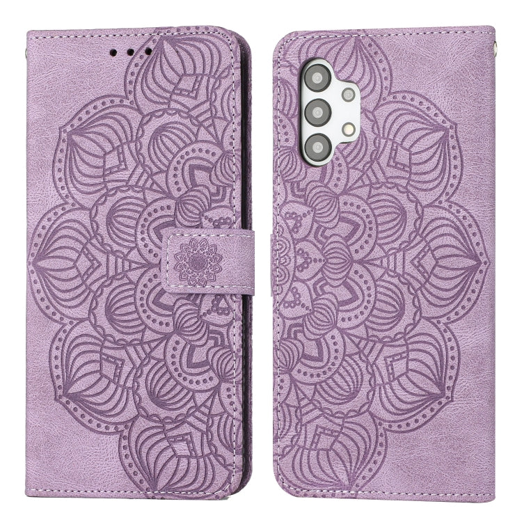 Mandala Embossed Flip Leather Phone Case, For Samsung Galaxy A20 / A30, For Samsung Galaxy A20e, For Samsung Galaxy A21s, For Samsung Galaxy A22 4G, For Samsung Galaxy A22 5G, For Samsung Galaxy A23, For Samsung Galaxy A31, For Samsung Galaxy A32 4G   ...