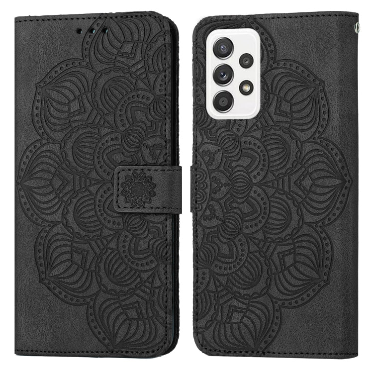 Mandala Embossed Flip Leather Phone Case, For Samsung Galaxy A33 5G, For Samsung Galaxy A40, For Samsung Galaxy A42 5G, For Samsung Galaxy A50, For Samsung Galaxy A51 4G, For Samsung Galaxy A52 4G / 5G, For Samsung Galaxy A53, For Samsung Galaxy A70   ...