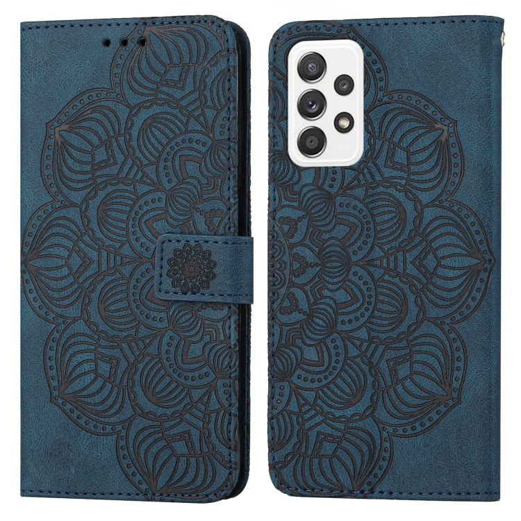 Mandala Embossed Flip Leather Phone Case, For Samsung Galaxy A33 5G, For Samsung Galaxy A40, For Samsung Galaxy A42 5G, For Samsung Galaxy A50, For Samsung Galaxy A51 4G, For Samsung Galaxy A52 4G / 5G, For Samsung Galaxy A53, For Samsung Galaxy A70   ...