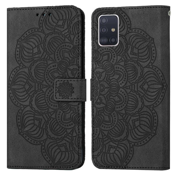 Mandala Embossed Flip Leather Phone Case, For Samsung Galaxy A33 5G, For Samsung Galaxy A40, For Samsung Galaxy A42 5G, For Samsung Galaxy A50, For Samsung Galaxy A51 4G, For Samsung Galaxy A52 4G / 5G, For Samsung Galaxy A53, For Samsung Galaxy A70   ...