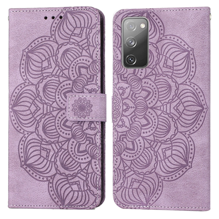Mandala Embossed Flip Leather Phone Case, For Samsung Galaxy A72 4G / 5G, For Samsung Galaxy A73, For Samsung Galaxy S20, For Samsung Galaxy S20 FE, For Samsung Galaxy S20+, For Samsung Galaxy S20 Ultra, For Samsung Galaxy S21 5G                       ...