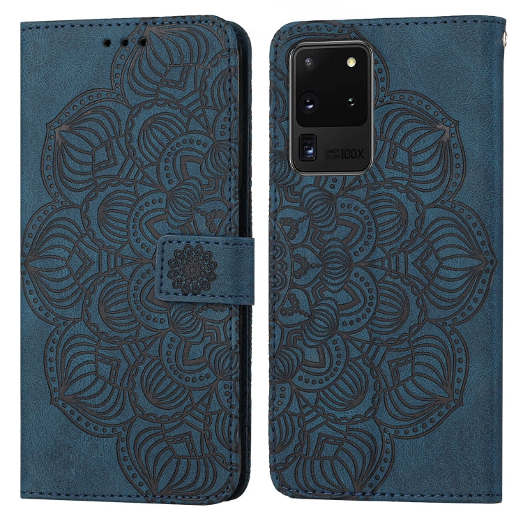 Mandala Embossed Flip Leather Phone Case, For Samsung Galaxy A72 4G / 5G, For Samsung Galaxy A73, For Samsung Galaxy S20, For Samsung Galaxy S20 FE, For Samsung Galaxy S20+, For Samsung Galaxy S20 Ultra, For Samsung Galaxy S21 5G                       ...