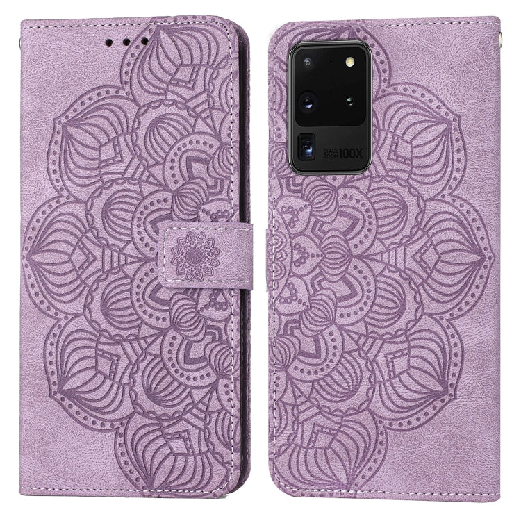 Mandala Embossed Flip Leather Phone Case, For Samsung Galaxy A72 4G / 5G, For Samsung Galaxy A73, For Samsung Galaxy S20, For Samsung Galaxy S20 FE, For Samsung Galaxy S20+, For Samsung Galaxy S20 Ultra, For Samsung Galaxy S21 5G                       ...