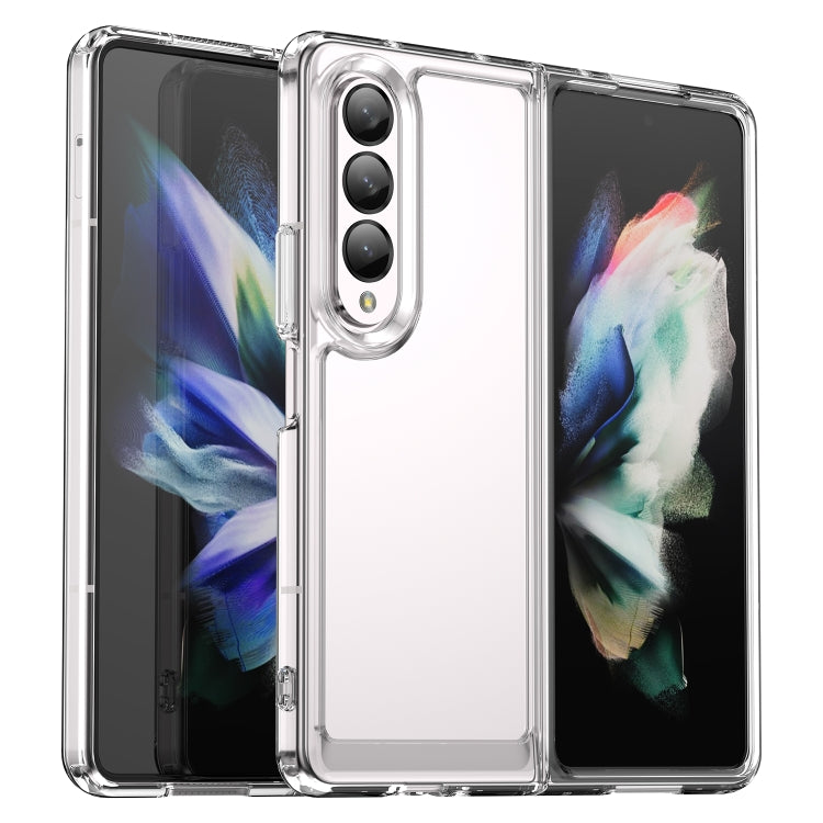 Colorful Series Acrylic + TPU Phone Case, For Samsung Galaxy Z Flip4 5G, For Samsung Galaxy Z Fold4 5G