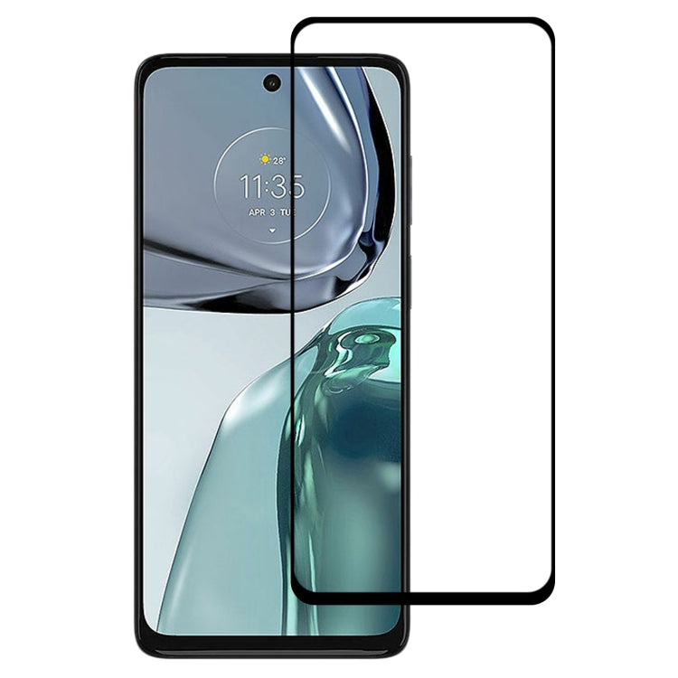 Full Glue Cover Screen Protector Tempered Glass Film, For Motorola Moto G42 (1 PC), For Motorola Moto G62 5G / Moto G32 / Moto G62 India (1 PC)