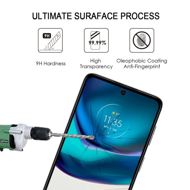 25 PCS Full Glue Cover Screen Protector Tempered Glass Film, For Motorola Moto G42 (25 PCS), For Motorola Moto G62 5G / Moto G32 / Moto G62 India (25 PCS)