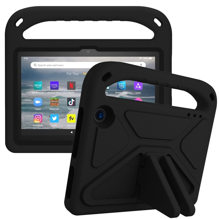 Handle EVA Shockproof Tablet Case with Triangle Holder, For Amazon Fire 7 2022